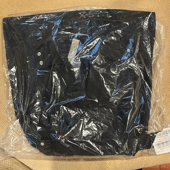 J. Crew New Icon trench coat BF456 black - Picture 6 of 6